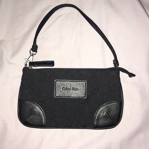Calvin Kline Black Wristlet